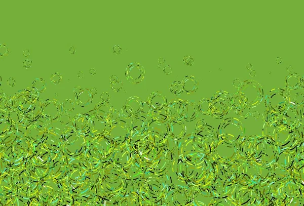 Hojas Verdes Agua — Vector de stock