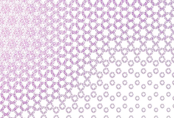 浅紫色矢量背景与点 带彩色渐变的抽象背景上模糊的气泡 你的品牌书模板 — 图库矢量图片