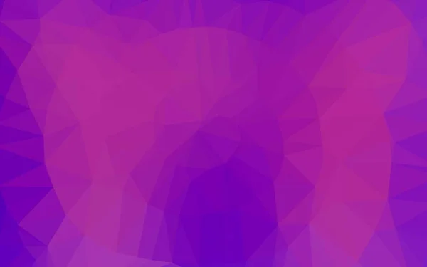 Light Purple Vector Polygonal Template — Stock Vector