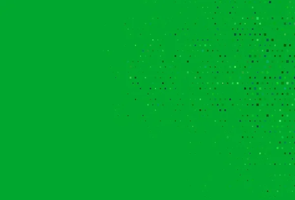Hellblaue Grüne Vektorhülle Polygonalen Stil Glitzernde Abstrakte Illustration Mit Rechteckigen — Stockvektor