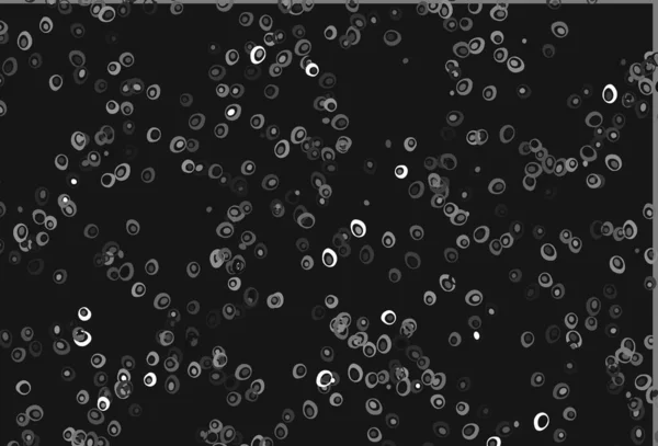 Argent Clair Couverture Vectorielle Grise Avec Des Taches Illustration Abstraite — Image vectorielle