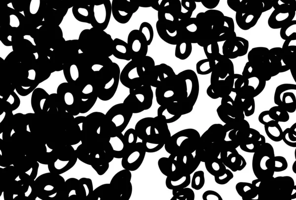 Kabarcıklı siyah ve beyaz vektör arkaplanı