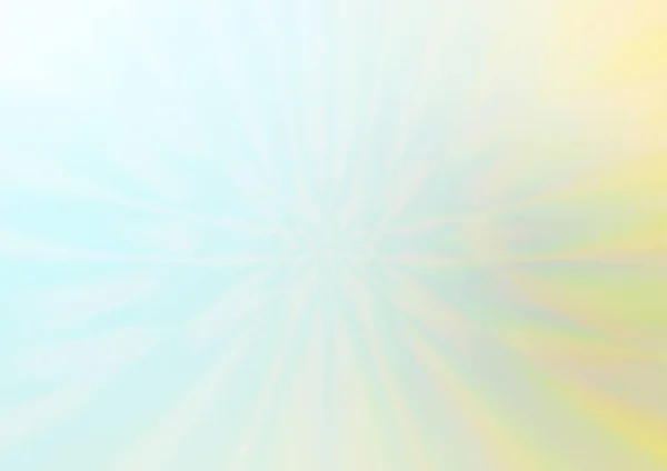 Світло Блакитний Жовтий Векторний Шаблон Боке — стоковий вектор