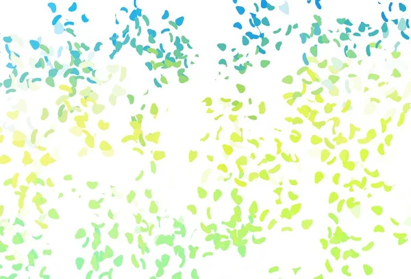 Koyu mavi, soyut şekilli kırmızı vektör arkaplan. Renkli rastgele şekillerle modern soyut illüstrasyon. Bir cep telefonu için arka plan.