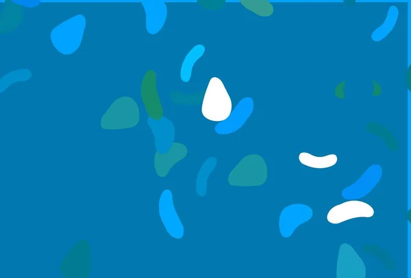 Bleu Foncé Fond Vectoriel Rouge Avec Des Formes Abstraites Illustration — Image vectorielle