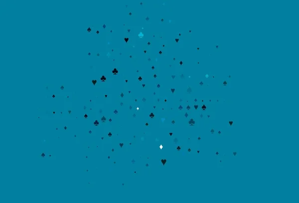 Lichtblauwe Vector Lay Out Met Elementen Van Kaarten Glitter Abstracte — Stockvector