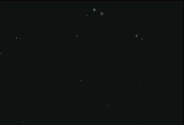 Светло Черная Векторная Компоновка Кругами Линиями Прямоугольниками Иллюстрация Набором Красочных — стоковый вектор