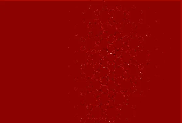 Light Red Vector Backdrop Dots Glitter Abstract Illustration Blurred Drops — Stock Vector