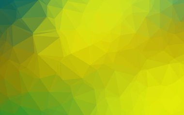 Çokgen desenli soyut geometrik renkli vektör çizimi.