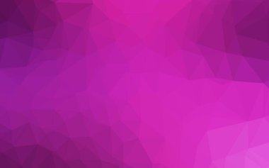 Çokgen desenli soyut geometrik renkli vektör çizimi.