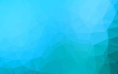 Çokgen desenli soyut geometrik renkli vektör çizimi.