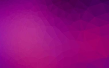 Açık Pembe vektör çokgen arkaplan.