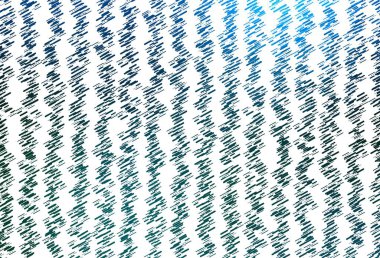 Açık mavi, dar çizgileri olan yeşil vektör deseni. Sopalı modern geometrik soyut çizim. Web siteleri, iniş sayfaları için desen.