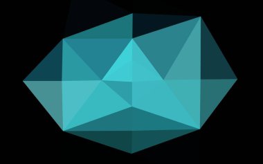 Üçgen desenli soyut geometrik renkli vektör çizimi