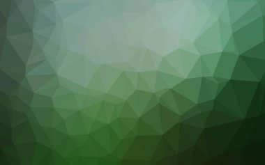 Üçgen desenli soyut geometrik renkli vektör çizimi