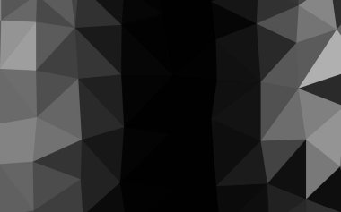 Koyu çokgen çizim, üçgenlerden oluşur. Origami tarzında eğimli geometrik arkaplan. Bunun için üçgen tasarım