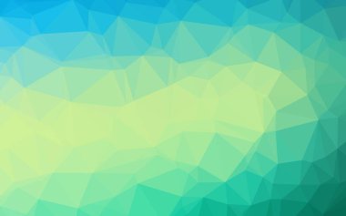 Üçgen desenli soyut geometrik renkli vektör çizimi