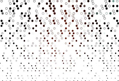 Küreli açık kırmızı vektör deseni. Doğa tarzında bulanık halkaları olan güzel renkli çizimler. Güzel web siteleri için desen.