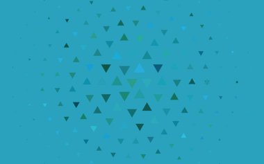 Çokgen biçiminde hafif BLUE vektör kapağı.