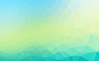 Üçgen desenli soyut geometrik renkli vektör çizimi