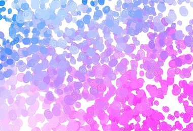 Açık pembe, lamba şekilli mavi vektör arkaplan. Soyut mermer tarzında, gradyanı olan renkli bir illüstrasyon. İş tasarımınız için mermer biçimi.