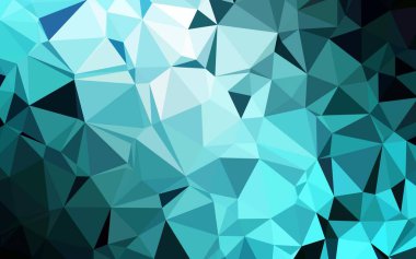 Üçgen desenli soyut geometrik renkli vektör çizimi