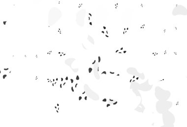 Açık gümüş, kaotik şekilli gri vektör deseni. Soyut tarzda rengarenk gradyan şekilleri olan bir resim. Web siteniz için basit tasarım.