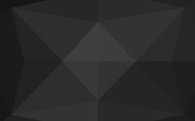 Üçgen desenli soyut geometrik renkli vektör çizimi