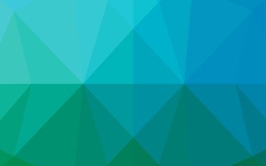 Parlak vektör bulanık üçgen dokusu. Soyut ve gradyan renkte renkli çizimler. İşiniz için yepyeni bir tasarım..