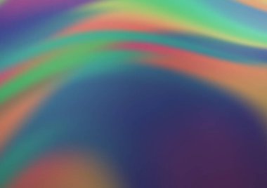 Parlak ton renklerinde bulanık kıvrımlar, eğimli belirsiz soyut çizimler. İşiniz için yepyeni bir tasarım. 