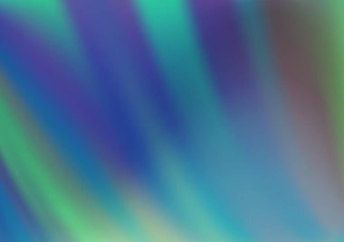 Açık Mavi, Yeşil vektör bulanık ve renkli şablon.