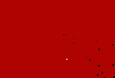 Açık Turuncu vektör arkaplan ve noktalar. Renkli su damlaları olan modern soyut çizimler. Suyun deseni, yağmur damlaları.