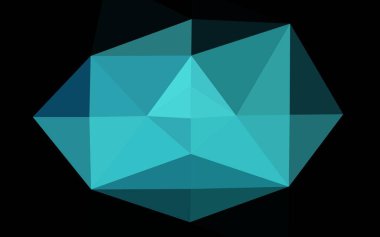 Üçgen desenli soyut geometrik renkli vektör çizimi