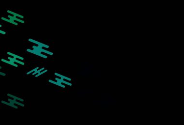 Sayılar ve sembollerle soyut arkaplan