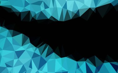 Üçgen desenli soyut geometrik renkli vektör çizimi