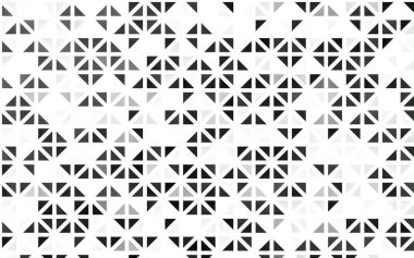 Açık Gümüş, gri vektörsüz arkaplan ve üçgenler.