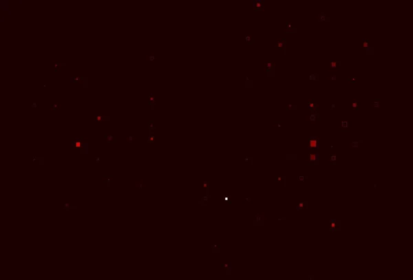 Světle Červená Vektorová Šablona Čtvercovým Stylem Krásná Ilustrace Obdélníky Čtverci — Stockový vektor