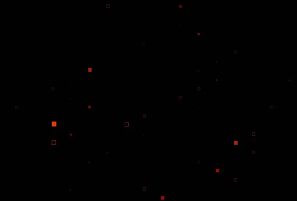 Темно Оранжевый Векторный Рисунок Кристаллами Прямоугольниками Красивая Иллюстрация Прямоугольниками Квадратами — стоковый вектор
