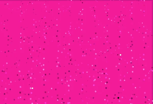 Ανοιχτό Ροζ Διανυσματικό Κάλυμμα Πολυγωνικό Στυλ Κύκλους Διακοσμητικό Σχέδιο Αφηρημένο — Διανυσματικό Αρχείο