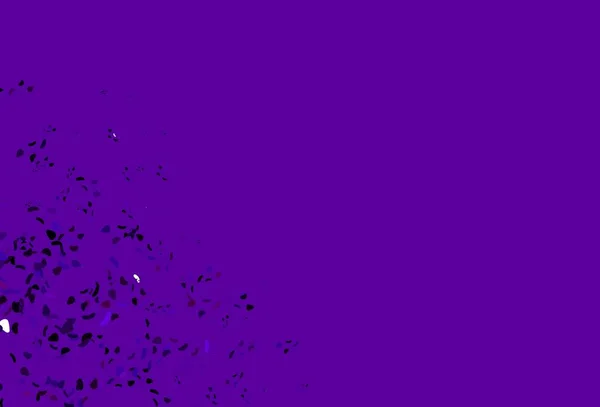 Hellviolette Vektortextur Mit Zufälligen Formen Illustration Mit Farbenfrohen Verlaufsformen Abstrakten — Stockvektor