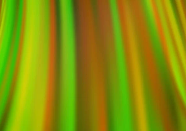 Vaaleanvihreä Keltainen Vektori Kuvio Kaareva Piireissä — vektorikuva