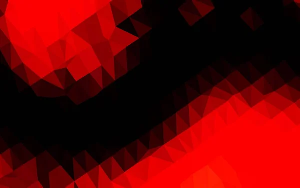 Красный Вектор Света Абстрактная Многоугольная Компоновка — стоковый вектор