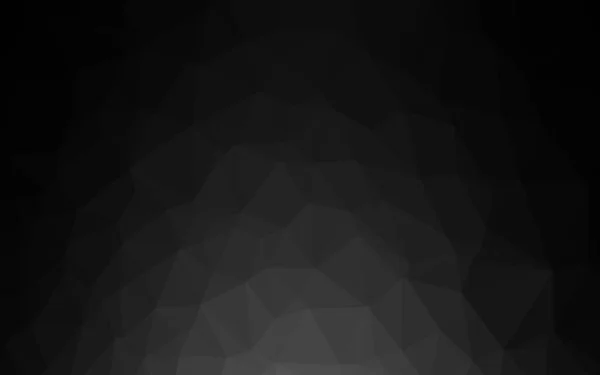 三角形のパターンを持つ抽象的な幾何学的なカラフルなベクターイラスト — ストックベクタ