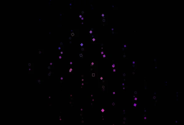 濃い紫 ピンクのベクトルの背景と長方形 カラフルな長方形のセットでイラスト Cmの模様 — ストックベクタ