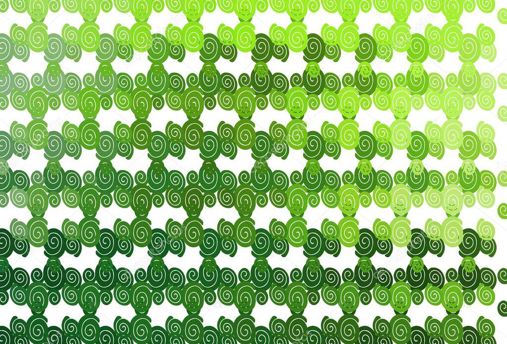 Light Green vector pattern with liquid shapes. Brand new colored illustration in marble style with gradient. A completely new marble design for your business.