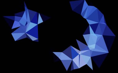 Bulanık vektör arkaplanı ve eğim. Soyut desen  