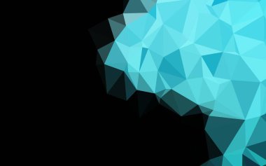 Açık BLUE vektörü soyut mozaik arkaplan.