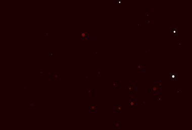 Disklerle açık turuncu vektör dokusu. Bulanık yağmur damlaları olan soyut bir çizim. İş reklamları için tasarım.