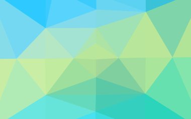 Üçgen desenli soyut geometrik renkli vektör çizimi