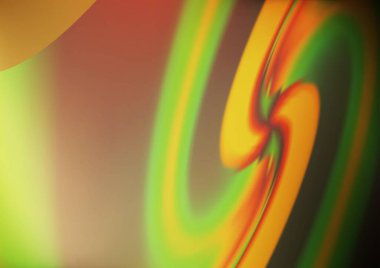 Bulanık çizgiler ve dalgalarla soyut arkaplan